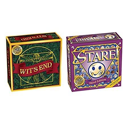 Wit's End + Stare! = Challenging Board Game Bundle for Adults and Game Nigh 並行輸入品