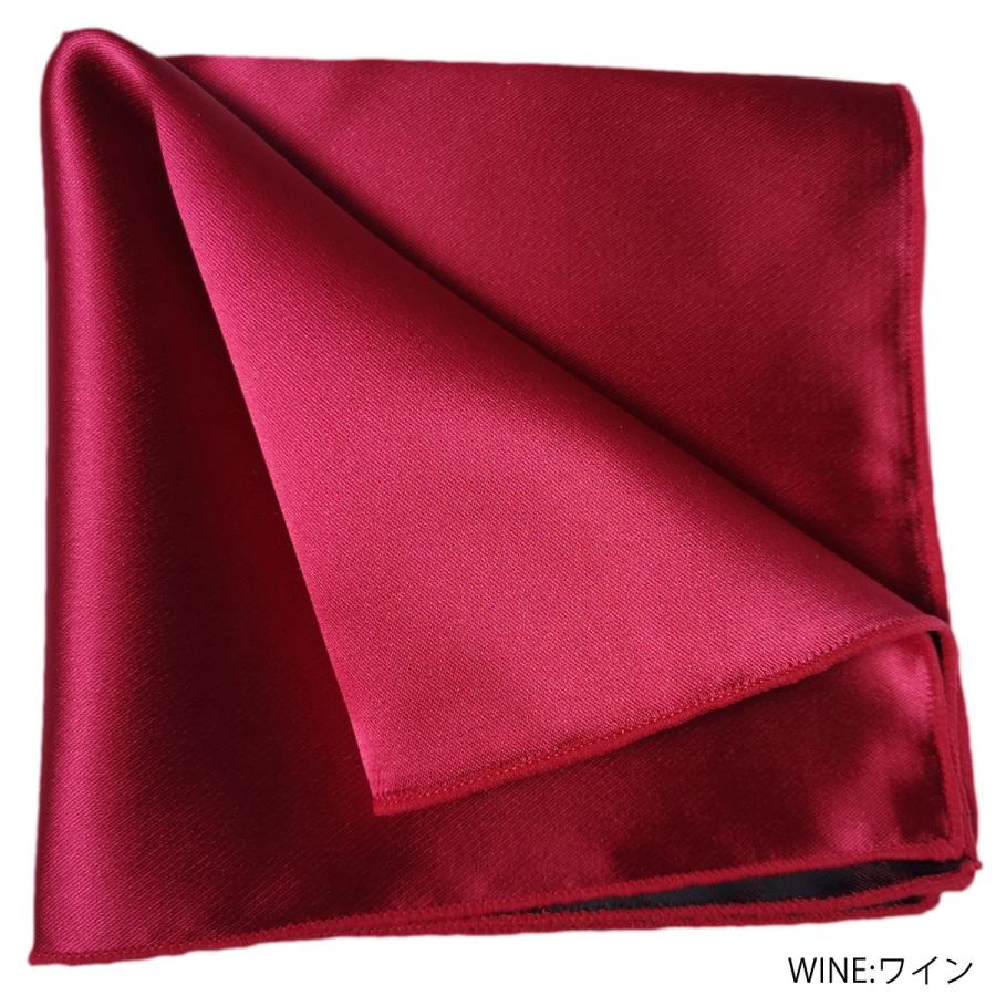 ポケットチーフ チーフ メンズ 白 ネイビー 赤 ワイン シルバー 黄色