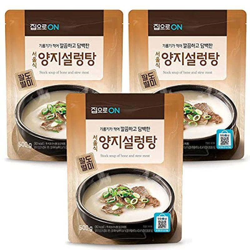ソルロンタン スープ レトルト 時短 韓国食品 簡単調理 牛肉スープ 韓国料理 500g 韓国 3個 ソルロンタン スープ レトルト 時短 韓国食品 簡単調理 牛肉スープ 韓国料理 500g 韓国 3個