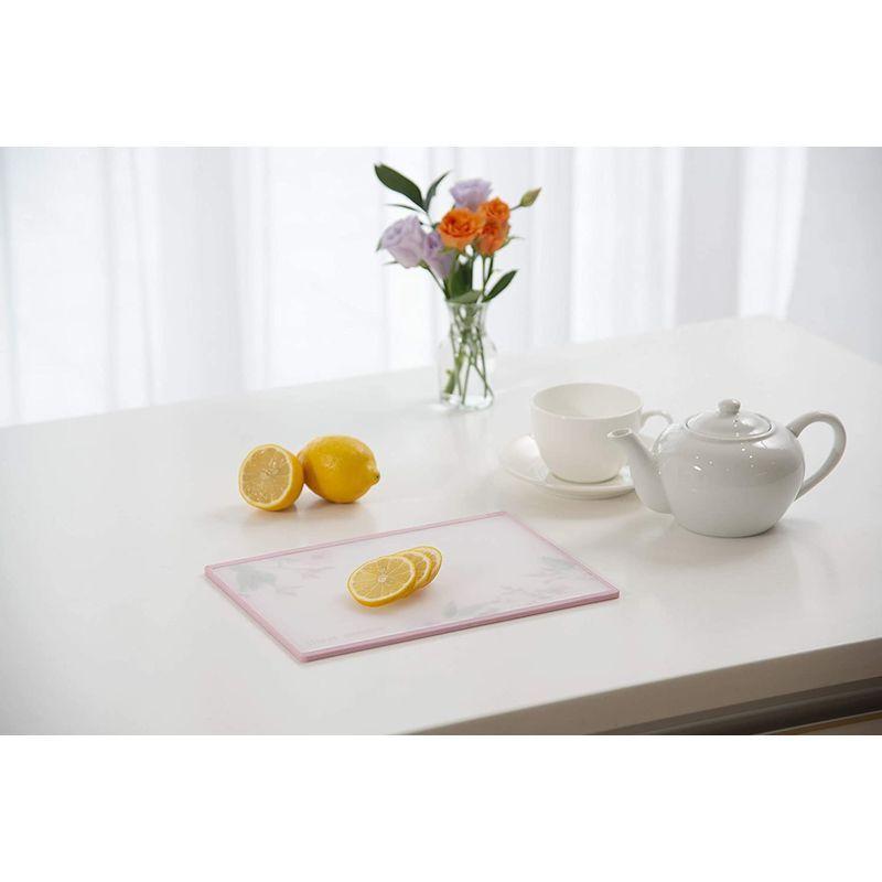 トンボ まな板 日本製 幅26 6 奥行18 5 高さ0 4cm 軽量 抗菌 耐熱 ボタニカル ピンク イラストパレット S 新輝合成 S セール 登場から人気沸騰