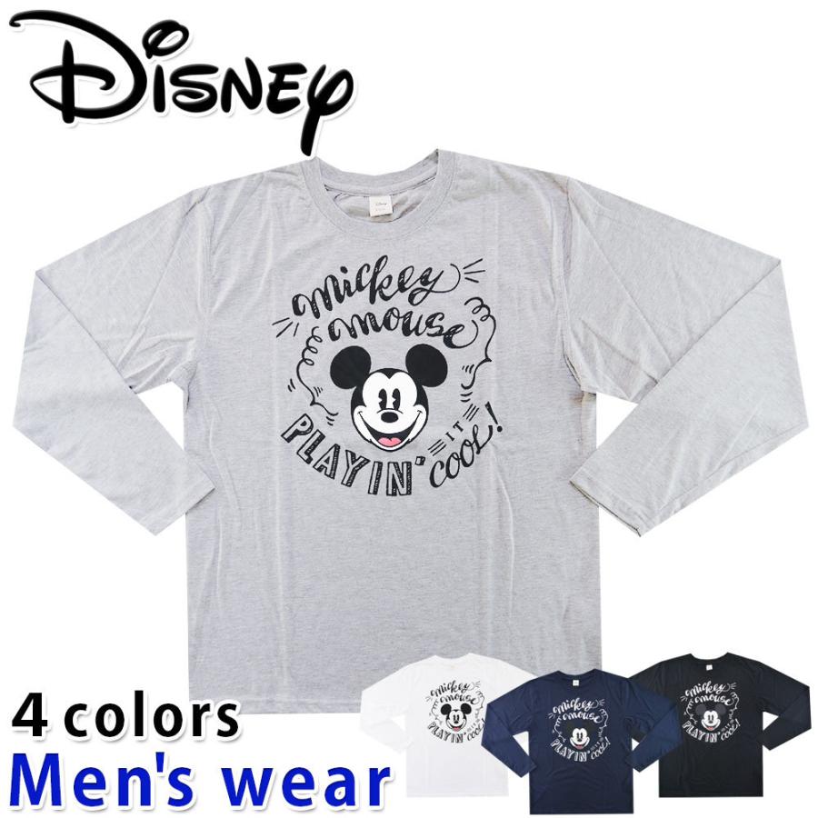 ディズニー 長袖 Tシャツ メンズ ミッキー マウス Disney グッズ ネズミ メール便送料無料 M セレクトショップhobbys ヤフー店 通販 Yahoo ショッピング