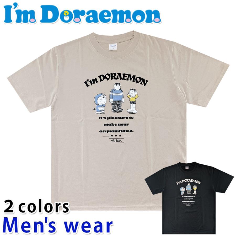 ドラえもん 半袖 Tシャツ メンズ ジャイアン アニメ プリント グッズ