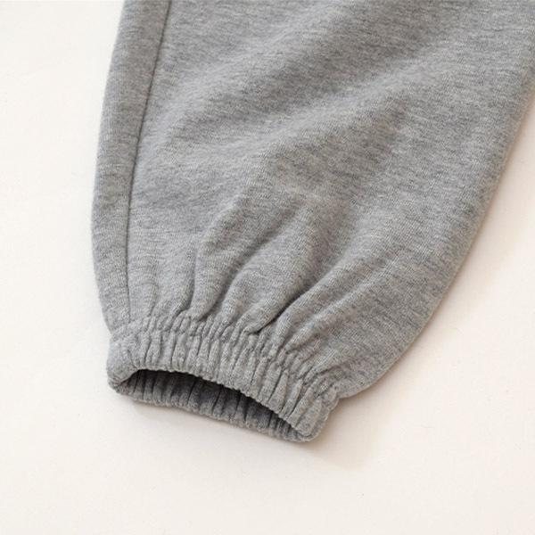 オーガニックコットン ベビー トラックパンツ Gray Label_7