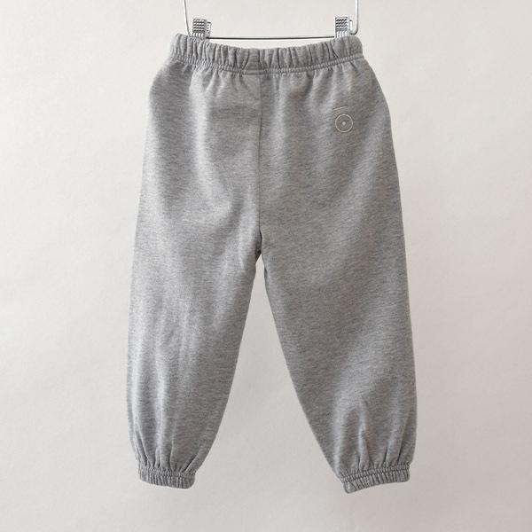 オーガニックコットン ベビー トラックパンツ Gray Label_9