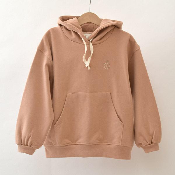 【SALE／20%OFF】 オーガニックコットン キッズ  プルパーカー Gray Labelの画像
