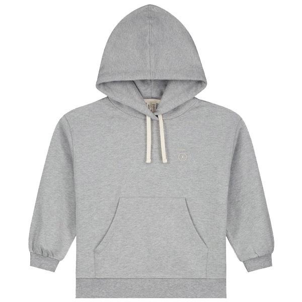 【SALE／20%OFF】 オーガニックコットン キッズ  プルパーカー Gray Labelの画像