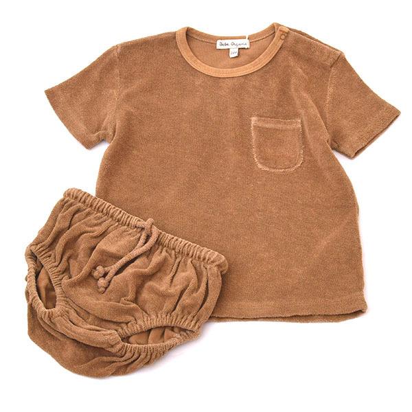 オーガニックコットン ベビーパイルセットアップ Paul Bebe Organic｜yshopharmo｜12