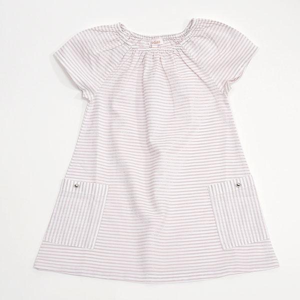 オーガニックコットン ベビー スモッグドレス(半袖)  ELLA elodiee_2