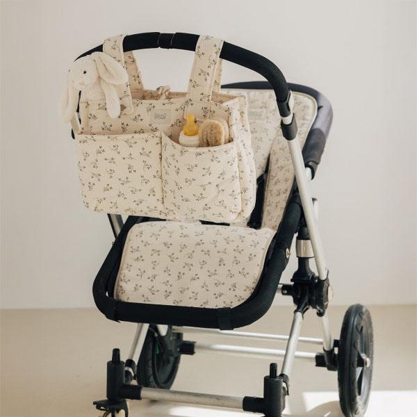 オーガニックコットン コンパクトストローラーバッグAUDREY Babyshower_5