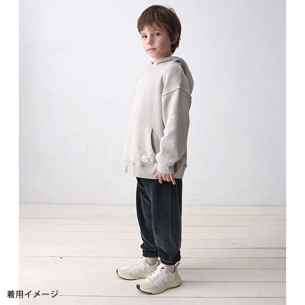 オーガニックコットン キッズ 裏起毛プルパーカー MY LITTLE COZMOの画像