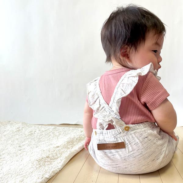 オーガニックコットン＆モダール ベビーショートロンパース(2色セット) BabyCosy｜yshopharmo｜13