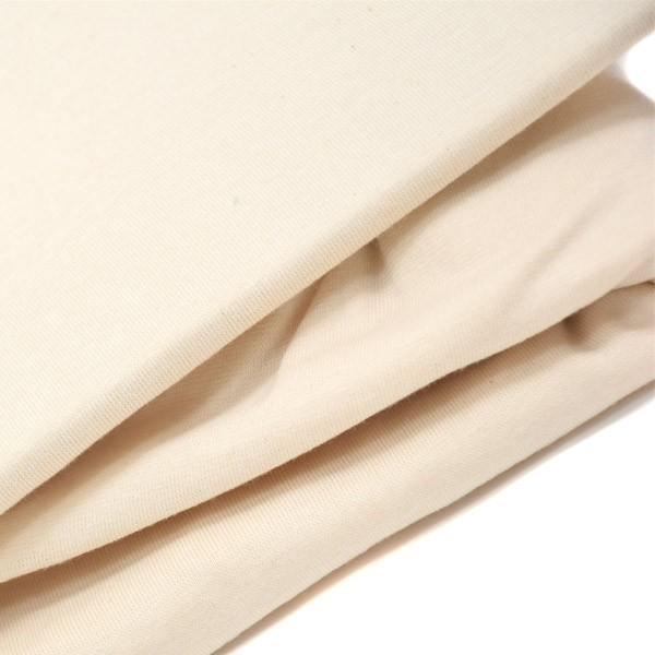 オーガニックコットン Jerseyフィットシーツ Natural 100×200 cotonea｜yshopharmo｜02