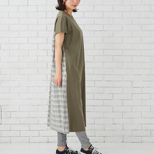 オーガニックコットン バックプリントワンピース モーハウス_19