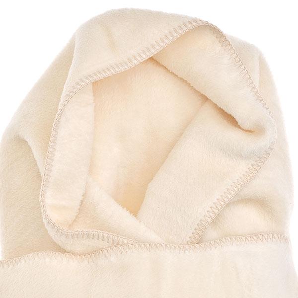 SALE／30%OFF】 オーガニックコットン ほわほわポケット付ブランケット