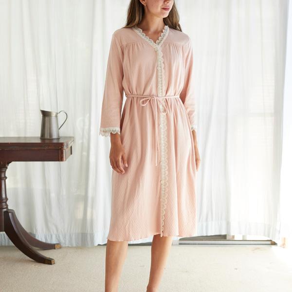 nanadecor（ナナデェコール） オーガニックコットン スズランギャザー