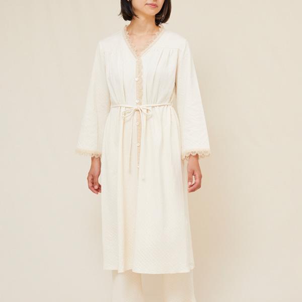 nanadecor（ナナデェコール） オーガニックコットン スズランギャザー