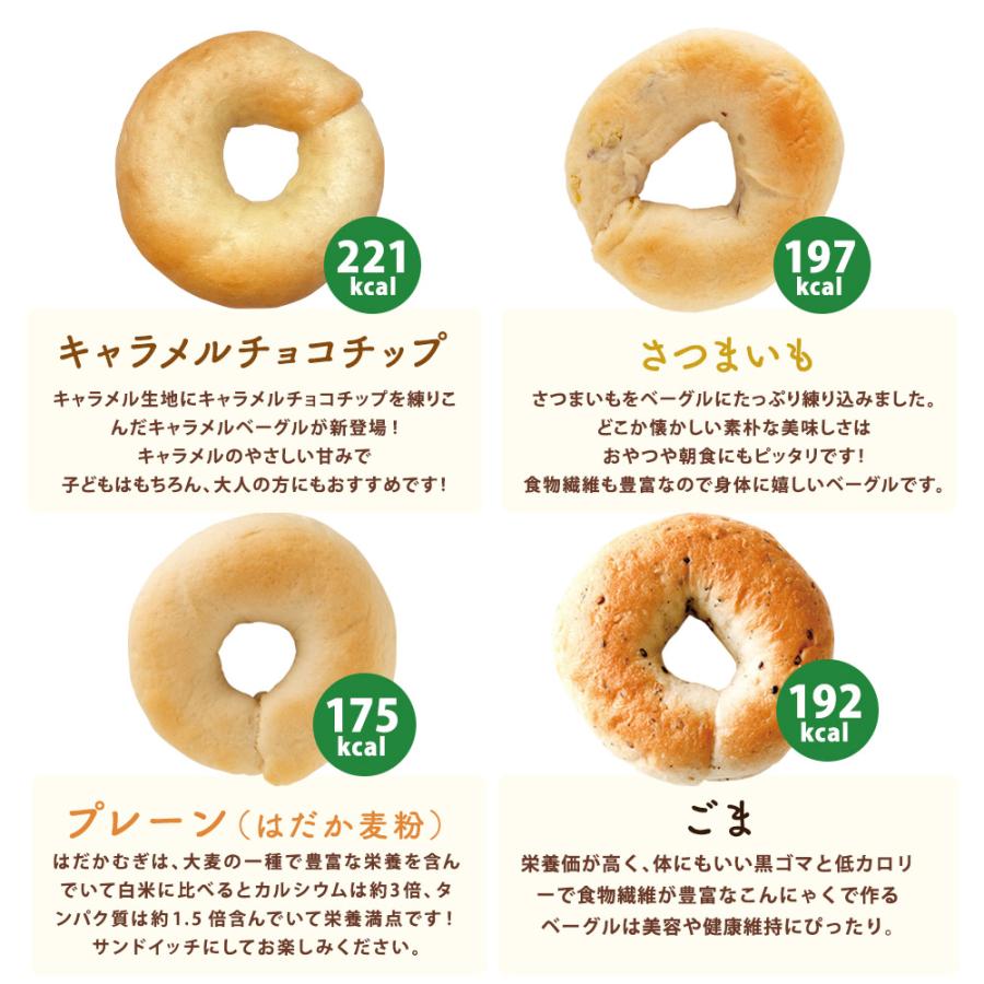 ベーグル 蒟蒻ベーグル 手作り 国産 こんにゃくベーグル 送料無料 ( 合計12個セット (3個セット×選べる4種類))｜yshopkonnyakukoubou｜16