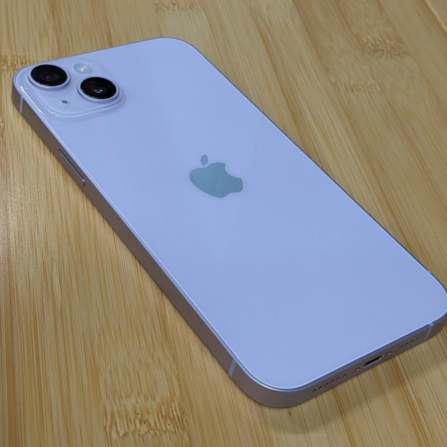 iPhone 14 Plus au 128GB パープル デモ機iPhone 14 Plus 128GB Purple
