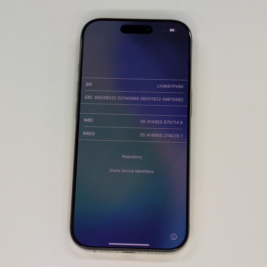 iPhone 【Apple】iPhone 16 Pro 256GB Natural Titanium（ナチュラル