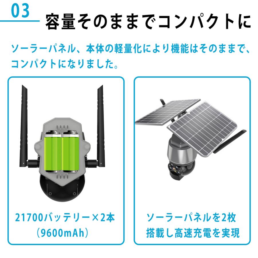 防犯カメラ 屋外 家庭用 wifi 500万画素 ソーラー セット 防犯カメラ 屋外 家庭用 wifi 500万画素 ソーラー セット