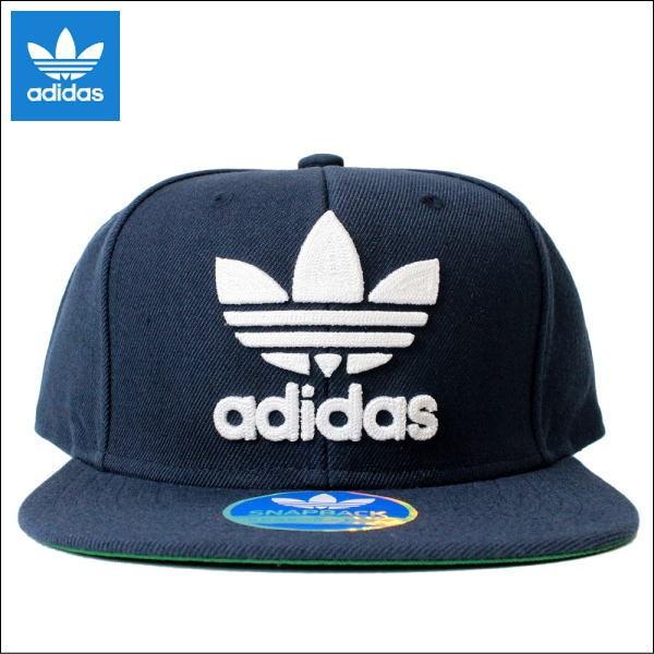 アディダス キャップ　adidas Originals (アディダス オリジナルス)　ユニセックス 刺繍キャップ　帽子 キャップ ハット　(NAVY/WHITE)　AN7697｜ysk-style