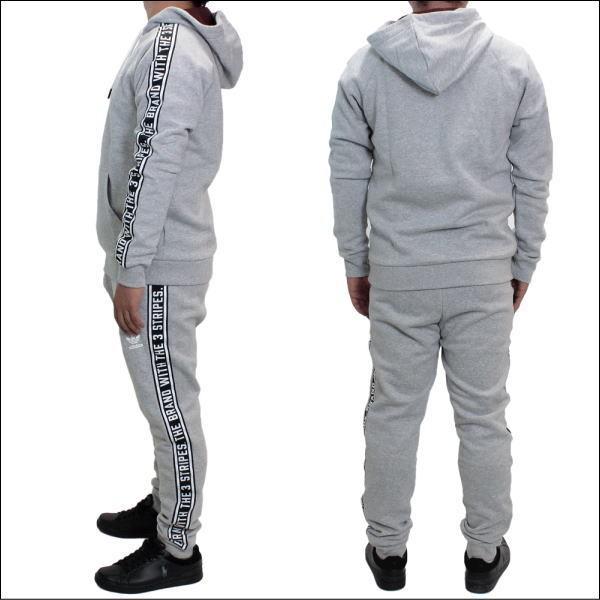 アディダス セットアップ Adidas Originals アディダス オリジナルス メンズ スウェット上下セット パーカー スウェット パンツ Grey Ay70 Ay68 Adidas Ay70 Ay68 Ysk Style 通販 Yahoo ショッピング