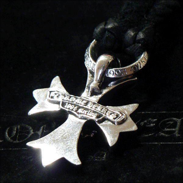 CHROME HEARTS HEARTS(クロムハーツ) CHプラスペンダント レザー  