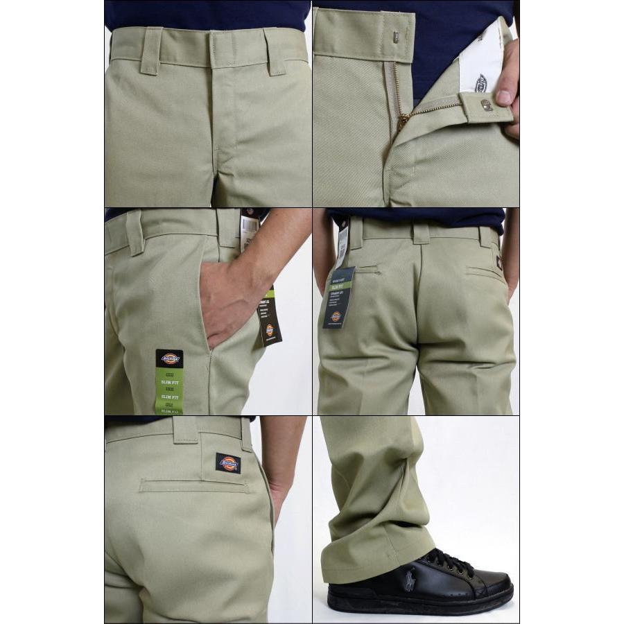 ディッキーズ 873 パンツ　Dickies (ディッキーズ)　メンズ WP873 ワークパンツ　チノパン ズボン ボトムス 作業着 作業服　SLIM FIT WORK PANTS 全4色　WP873｜ysk-style｜04