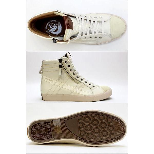 DIESEL (ディーゼル) 【メンズ】 レザースニーカー ハイカット DIESEL (ディーゼル) 【メンズ】 レザースニーカー ハイカット