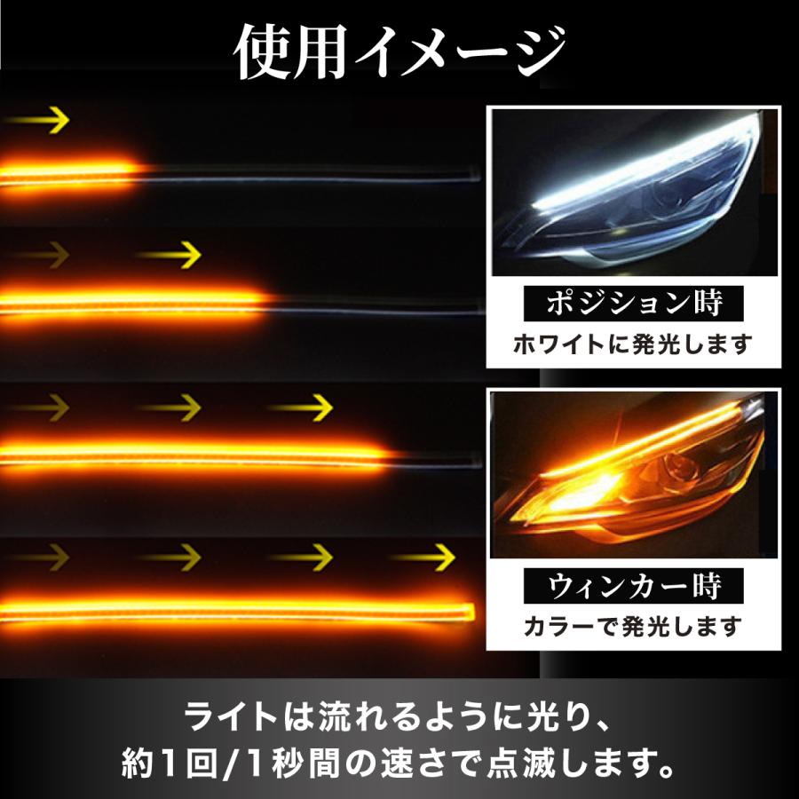 シーケンシャルウインカー 流れるウインカー　led テープ 車検 リレー エスクァイア ハイエース｜ysk-syoten｜16