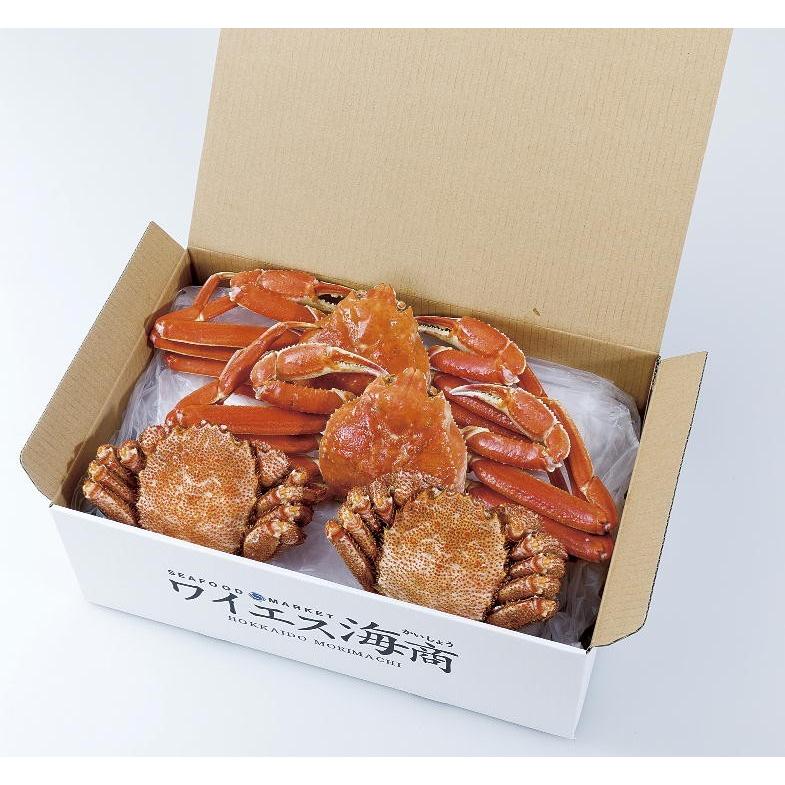 ずわいがに 毛がに 2尾 セット ズワイガニ ズワイ蟹 毛蟹 毛ガニ