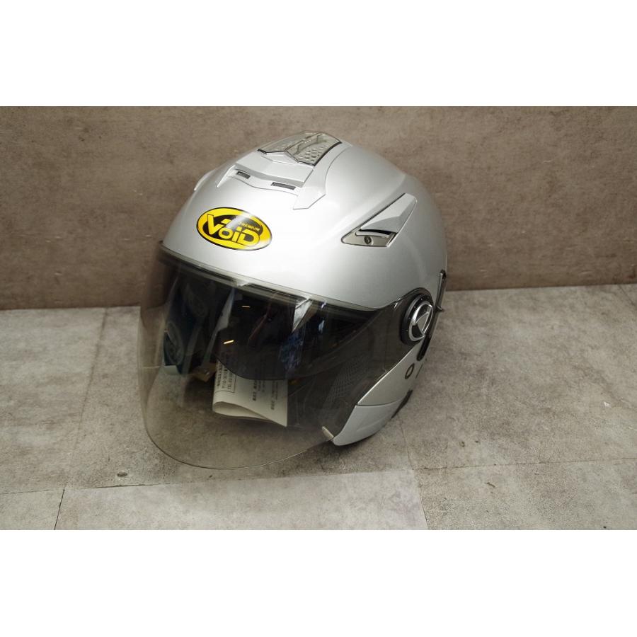 未使用 VOID ヘルメット TX-396 XLサイズ(61-62cm) LIGHTSILVER 全 