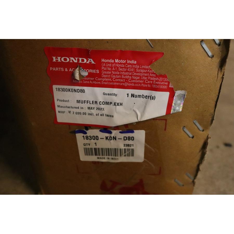 ホンダ 純正 新品 SP125 フルエキマフラー 2 18300-K0N-D80/HM ホンダ 純正 新品 SP125 フルエキマフラー 2 18300-K0N-D80/HM