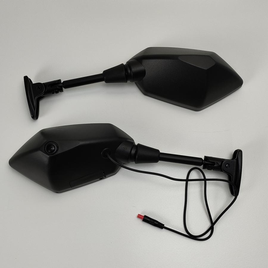 新品 バイク用 ドラレコ D-ride ディーライド ミラー一体型 ディーライド「ミラー 一体型ドライブレコーダー」使用レビュー