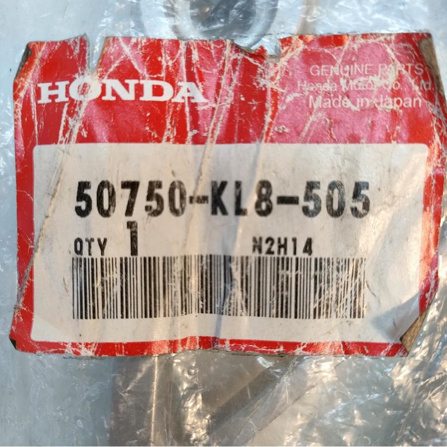 GB250(MC10) ステップホルダー左 50750-KL8-505 ホンダ純正新品 当時物の画像