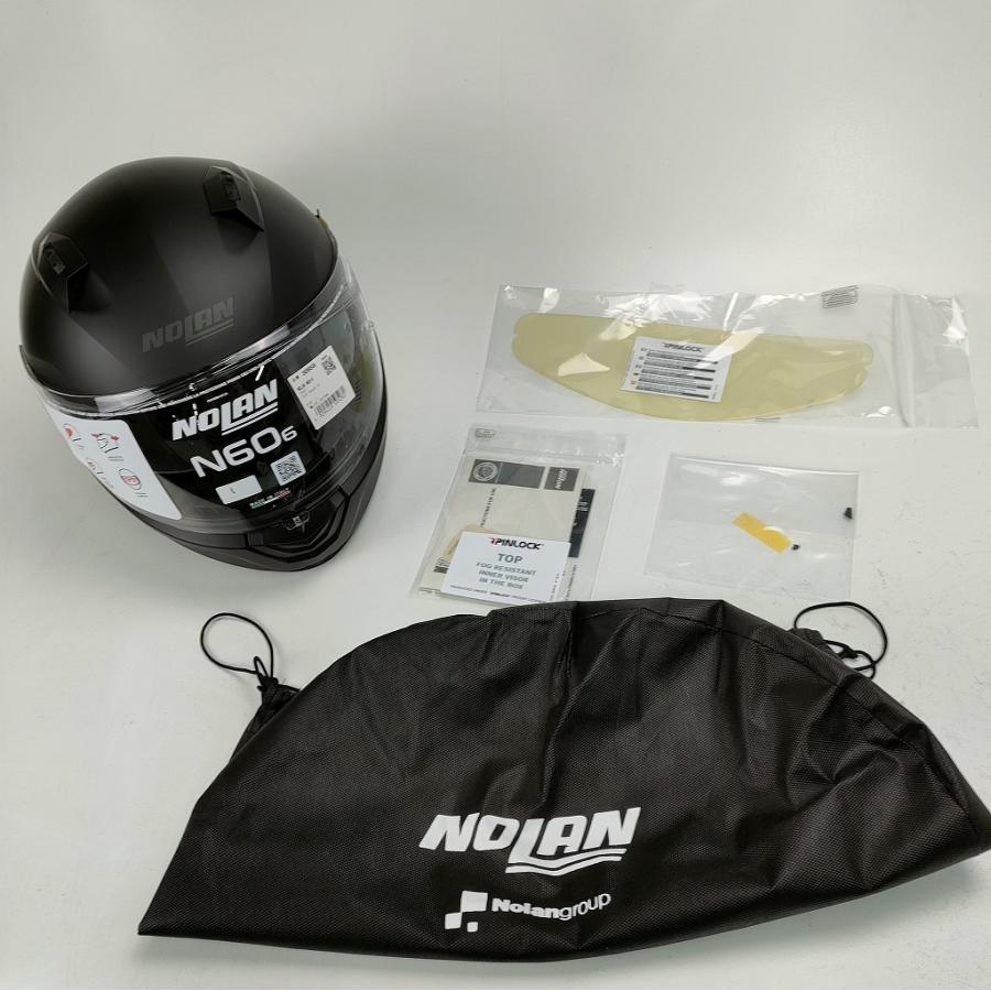 NOLAN フルフェイスヘルメット N60-6 FLATBK Lサイズ 30659 デイトナ