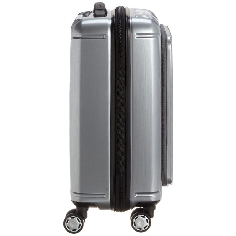 メール便なら送料無料 バーマス スーツケース ジッパー プレステージ2 フロントオープン 機内持ち込み可 34l 49 Cm 2 9kg シルバー 売れ筋 Mediquicklab Com