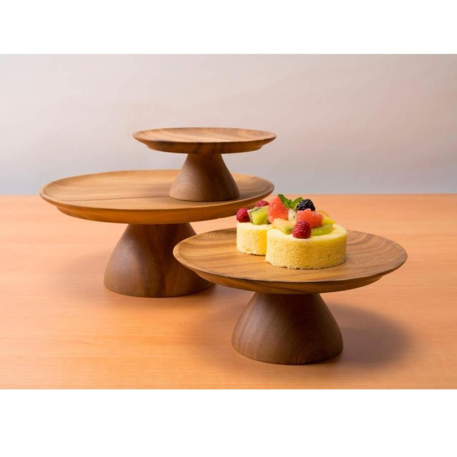 Chabatree ケーキスタンド 木製 L マリントピア アカシア 約直径28 高さ13cm フーテッドプレート アフタヌーンティー パー Yskshop 通販 Yahoo ショッピング