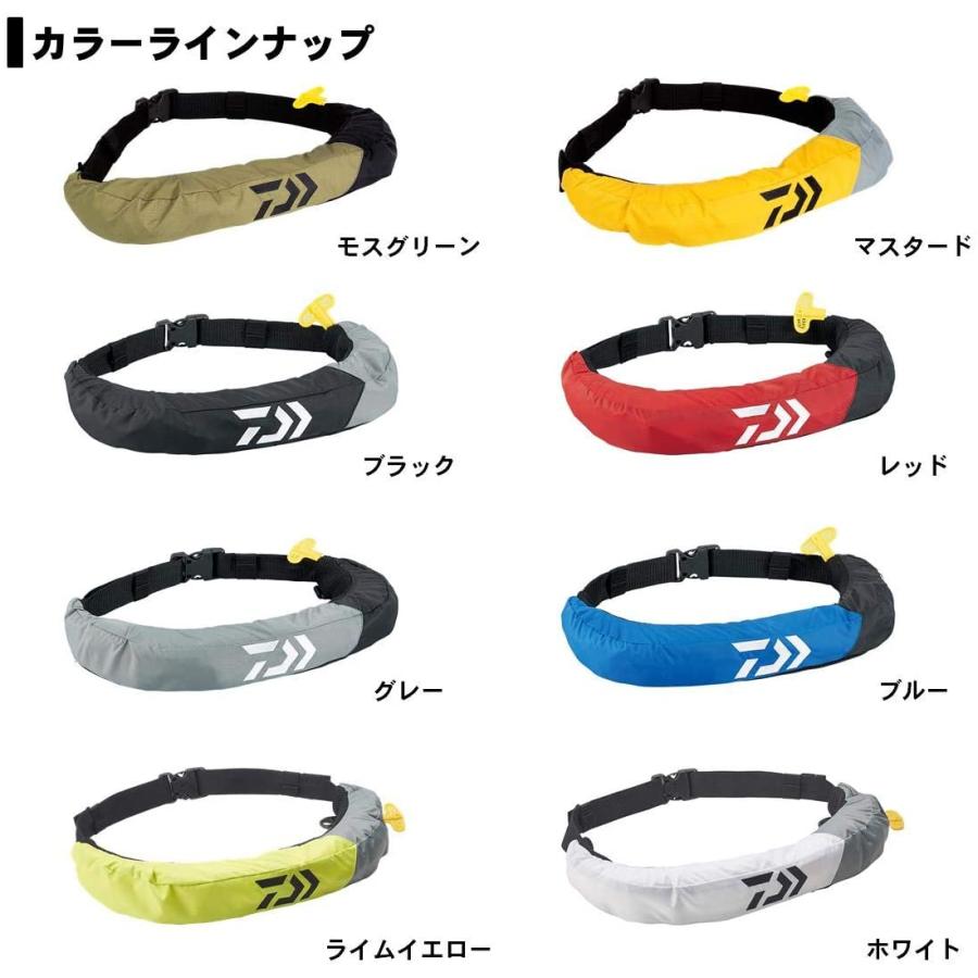 ダイワ Daiwa インフレータブルライフジャケット ウエストタイプ自動 手動膨脹式 グレー フリー Df 2709 Cianilugano Ch