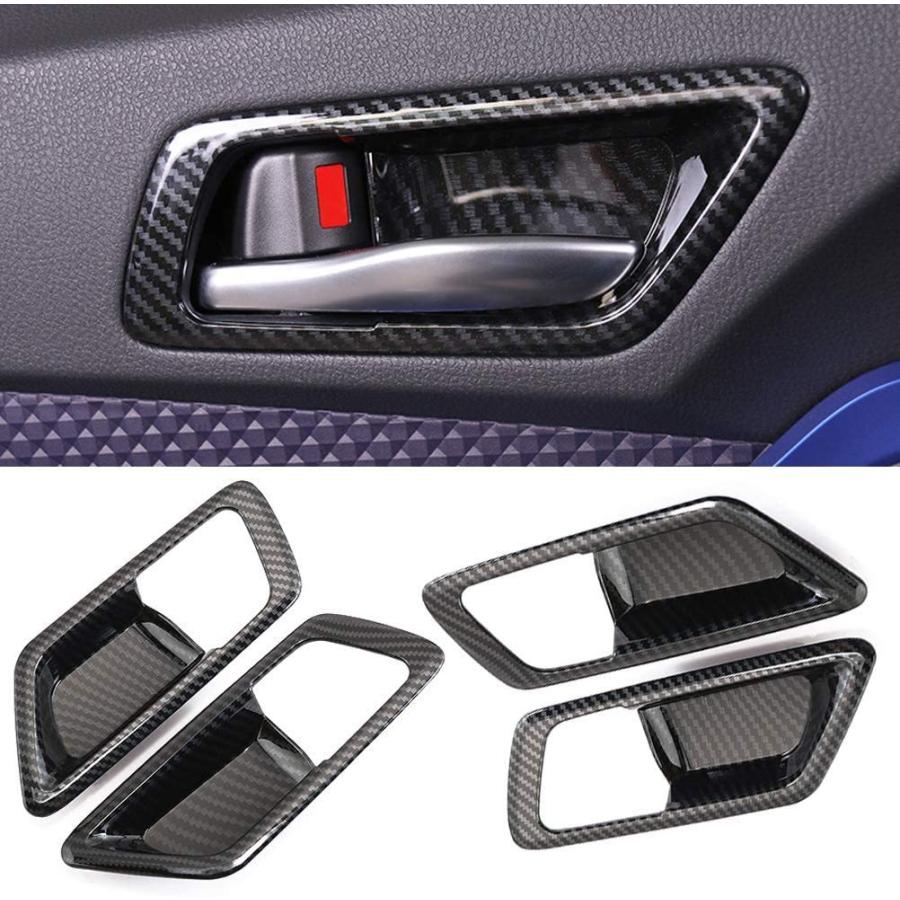 Kayafar トヨタ C Hr 専用 インナー ドアハンドルカバー 内側ドアボウルカバー ガーニッシュ Chrドア パネル ドレスアップ Yskshop 通販 Yahoo ショッピング