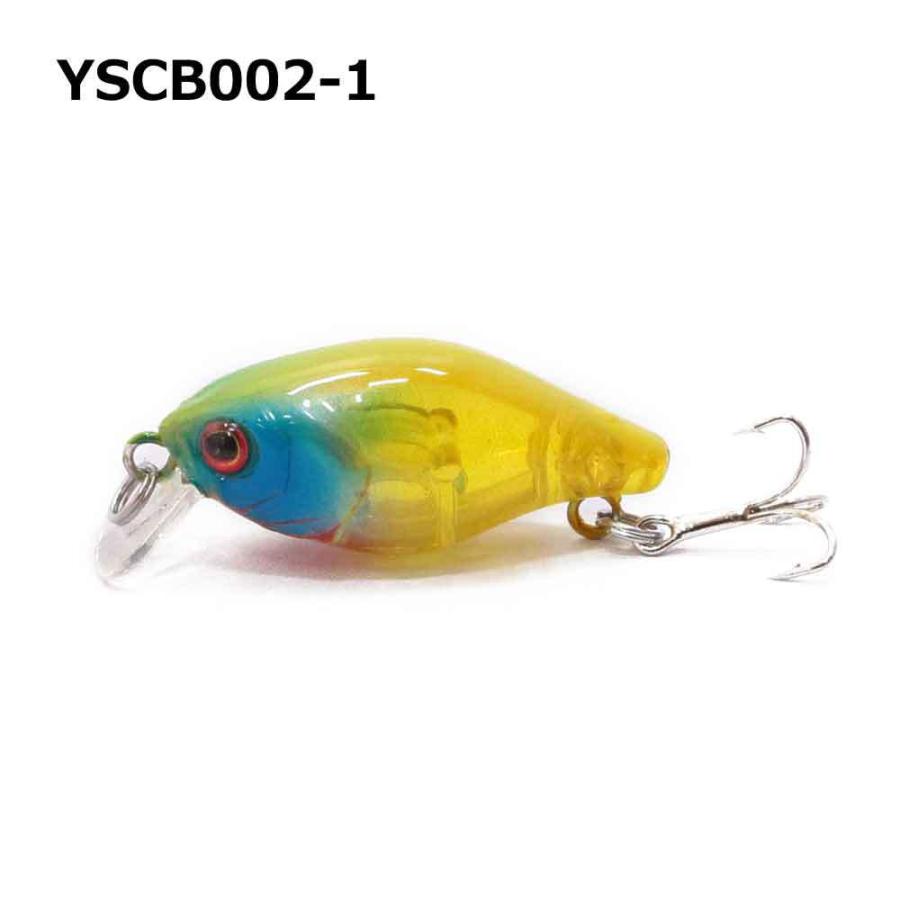 マイクロ クランク 釣り ルアー 5個セット 30ｍｍ 2.2ｇ YSCB002-5 小物釣りに最適｜yslure｜02