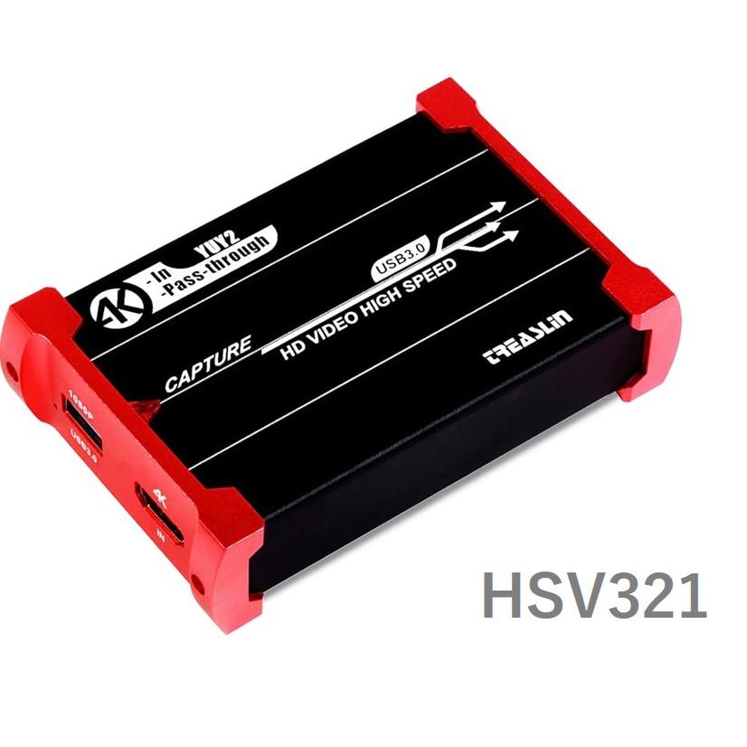 TreasLin USB3.0 HDMI ビデオキャプチャーボード Switch PS5 PS4 PS3