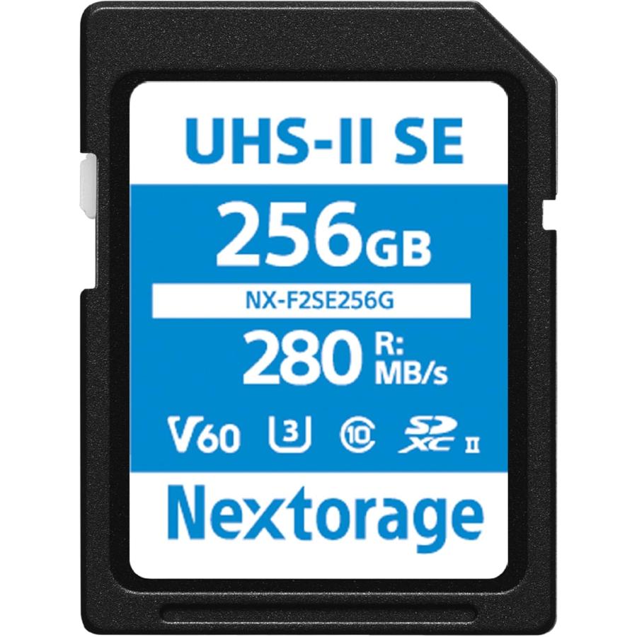Nextorage ネクストレージ 国内メーカー 256GB UHS-II V60 SDXC