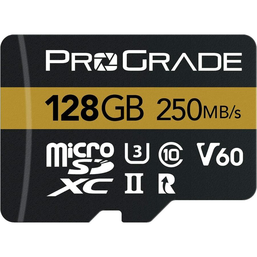 ProGrade Digital GOLD 128GB プログレードデジタル プログレードデジタル microSDXC 128GB UHS-II V60 GOLD ProGrade