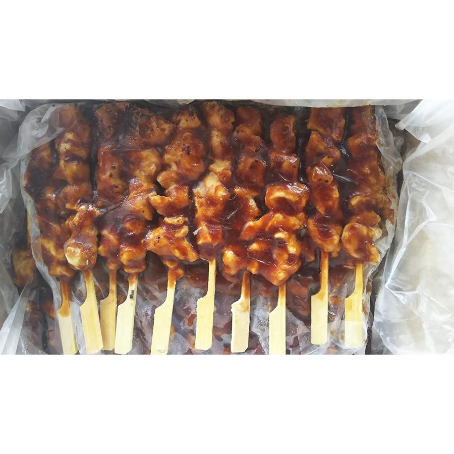 焼き鳥 味付 炭火焼 鶏もも串 50本(本25g) イベント 出店など 業務用