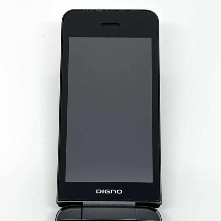 美品】DIGNO ケータイ3 902KC ソフトバンク SIMロック解除済 ブラック