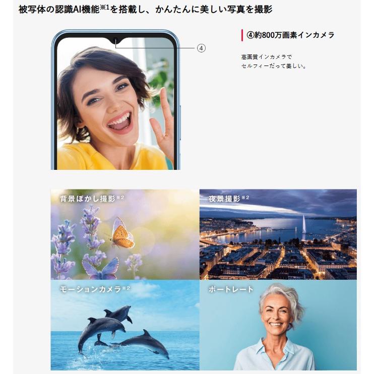 ZTE 【新品同様】SIMフリー Libero 5G IV A302ZT ブルー ワイモバイル