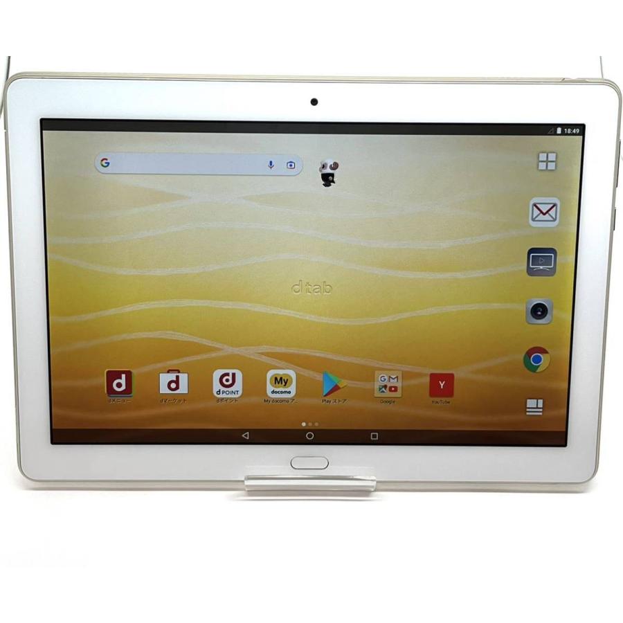 dtab 良品 d-01K docomo ゴールド 32GB タブレット本体 送料無料 dtab 良品 d-01K docomo ゴールド 32GB タブレット本体 送料無料