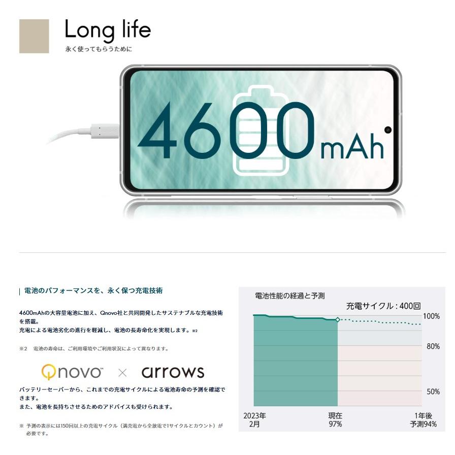arrows 【極美品】arrows N F-51C docomo SIMフリー 128GB／8GB フォグ