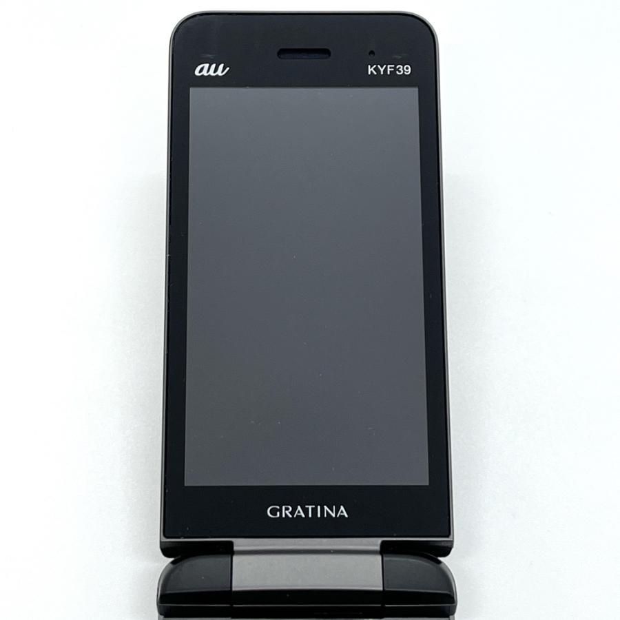 KYOCERA GRATINA KYF39 墨 ブラック au SIMロック解除済 白ロム KYOCERA GRATINA KYF39 墨 ブラック au SIMロック解除済 白ロム